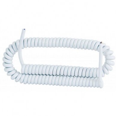 Spiral Cable | 05VVH8-F 3x1.5mm² | 5m Cable | White | 05VVH8-F3x1.5-B5 Spiral Cable | 05VVH8-F 3x1.5mm² | 5m Cable | White | 05VVH8-F3x1.5-B5