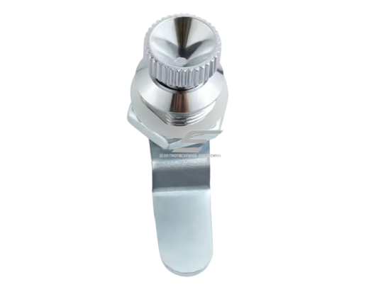 Spynelė elektros apskaitos skydui | pasukama | be rakto | 37x18x16mm | cinko lydinio/plieninė Spynelė elektros apskaitos skydui | pasukama | be rakto | 37x18x16mm | cinko lydinio/plieninė