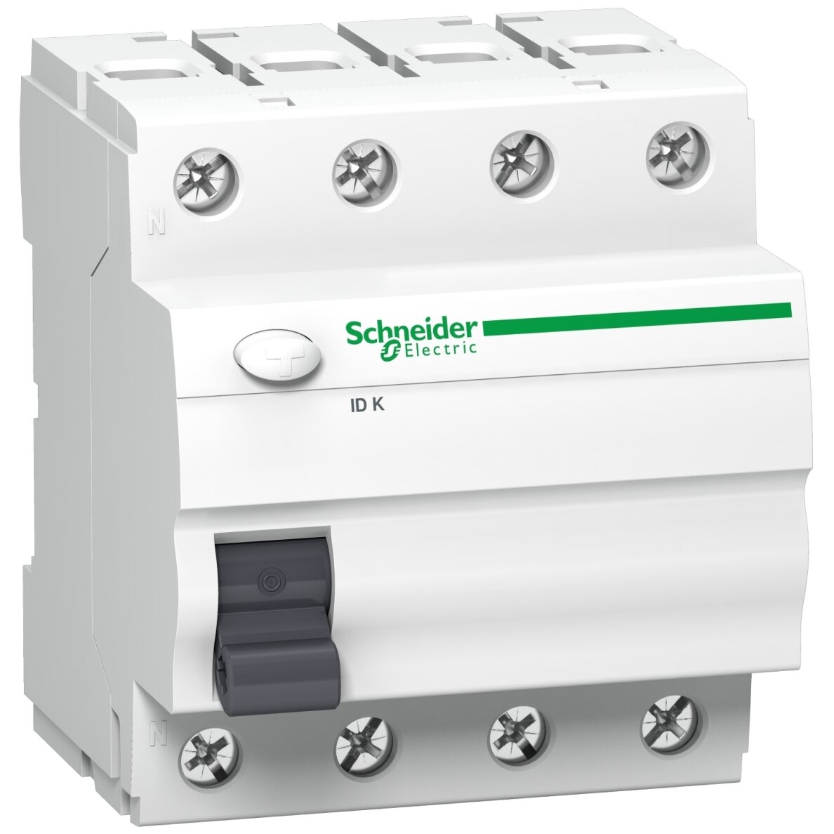 Rikkevoolukaitselüliti | 4P | 25 A | 30 mA | AC tüüp | 380…415 V | DIN | Schneider Electric Acti9 ID K | A9Z05425 Rikkevoolukaitselüliti | 4P | 25 A | 30 mA | AC tüüp | 380…415 V | DIN | Schneider Electric Acti9 ID K | A9Z05425