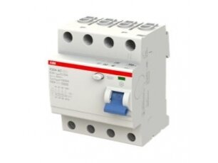 Modulinė srovės nuotėkio relė | 4P | 63A | 10kA | 0,03A | AC tipas | DIN | ABB | F204 AC | 8012542781400 1 Modulinė srovės nuotėkio relė | 4P | 63A | 10kA | 0,03A | AC tipas | DIN | ABB | F204 AC | 8012542781400 1