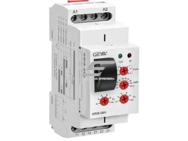 Modulinė srovės kontrolės | apsaugos rėlė | 2-20A | 24-240VAC | mechaninė | DIN