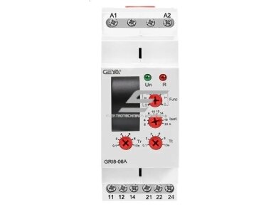 Modulinė srovės kontrolės | apsaugos rėlė | 2-20A | 24-240VAC | mechaninė | DIN