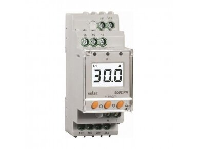 Modulinė | skaitmeninė srovės kontrolės rėlė | 1F | 2NO/NC | 5A | 230VAC/DC | DIN | Selec | 900CPR-1-BL-U-CE Modulinė | skaitmeninė srovės kontrolės rėlė | 1F | 2NO/NC | 5A | 230VAC/DC | DIN | Selec | 900CPR-1-BL-U-CE
