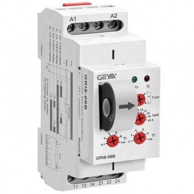 Strāvas kontrole | aizsardzības relejs | 2-20A | AC/DC 24-240V 2 Strāvas kontrole | aizsardzības relejs | 2-20A | AC/DC 24-240V 2