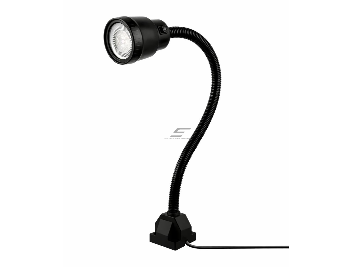 LED darbo šviestuvas | 5W | 24V | 6000K | varžtinis tvirtinimas | staklėms ir dirbtuvėms | IP33 | plastikinis korpusas | juodas LED darbo šviestuvas | 5W | 24V | 6000K | varžtinis tvirtinimas | staklėms ir dirbtuvėms | IP33 | plastikinis korpusas | juodas
