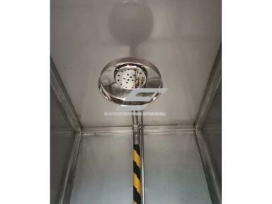 Stacionarus uždaras kombinuotas avarinis | saugos dušas | kūno | veido | akių plovimo sistema | 75,7l/min | 11,4l/min | 2200x1200x900mm | nerūdijantis plienas Stacionarus uždaras kombinuotas avarinis | saugos dušas | kūno | veido | akių plovimo sistema | 75,7l/min | 11,4l/min | 2200x1200x900mm | nerūdijantis plienas