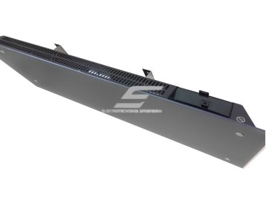 Stiklinis elektrinis radiatorius be termostato | 600W | 230V | 222x964x87mm | IP24 | juodas | ADAX | Glamox Heating H60 L06 Black Stiklinis elektrinis radiatorius be termostato | 600W | 230V | 222x964x87mm | IP24 | juodas | ADAX | Glamox Heating H60 L06 Black