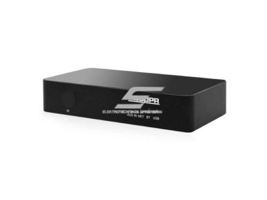 Išmanusis WiFi garso transliatorius | su Bluetooth | 24bit/192kHz garso atkūrimas | AirPlay/DLNA/NAS palaikymas Išmanusis WiFi garso transliatorius | su Bluetooth | 24bit/192kHz garso atkūrimas | AirPlay/DLNA/NAS palaikymas