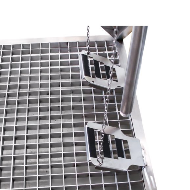 Kabina awaryjnego płukania oczu i prysznica bezpieczeństwa | z zbiornikiem wody 1200 L | ≥11.4 L/min | 3650x1200x1200 mm | stal nierdzewna 2 Kabina awaryjnego płukania oczu i prysznica bezpieczeństwa | z zbiornikiem wody 1200 L | ≥11.4 L/min | 3650x1200x1200 mm | stal nierdzewna 2