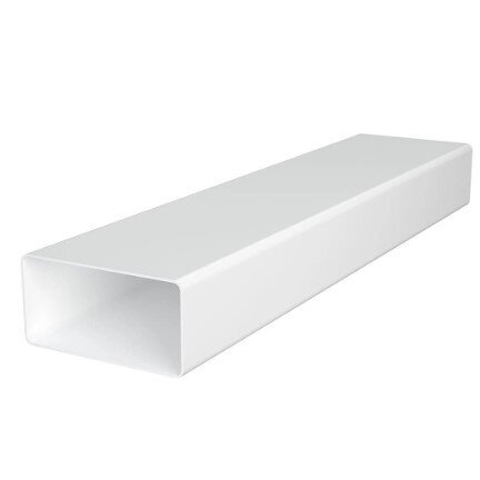 Plastikowy prostokątny | kwadratowy kanał wentylacyjny | do systemów wentylacyjnych | 120x60mm | 1m | prosty | sztywny | biały | 612SOK1 Plastikowy prostokątny | kwadratowy kanał wentylacyjny | do systemów wentylacyjnych | 120x60mm | 1m | prosty | sztywny | biały | 612SOK1