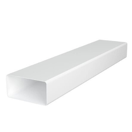 Plastikowy prostokątny | kwadratowy kanał wentylacyjny | do systemów wentylacyjnych | 110x55mm | 1,5m | prosty | sztywny | biały | 511SOK1,5 Plastikowy prostokątny | kwadratowy kanał wentylacyjny | do systemów wentylacyjnych | 110x55mm | 1,5m | prosty | sztywny | biały | 511SOK1,5