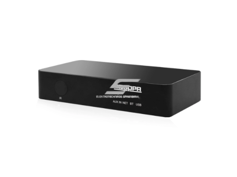 Išmanusis WiFi garso transliatorius | su Bluetooth | 24bit/192kHz garso atkūrimas | AirPlay/DLNA/NAS palaikymas Išmanusis WiFi garso transliatorius | su Bluetooth | 24bit/192kHz garso atkūrimas | AirPlay/DLNA/NAS palaikymas