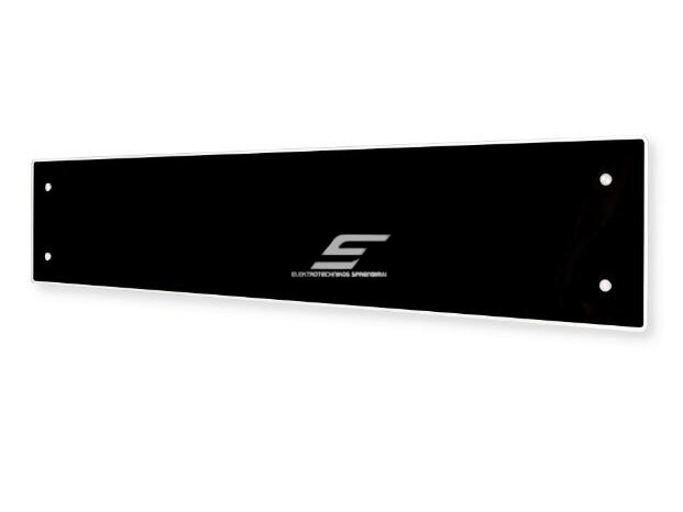 Stiklinis elektrinis radiatorius be termostato | 600W | 230V | 222x964x87mm | IP24 | juodas | ADAX | Glamox Heating H60 L06 Black