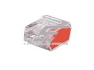 Sujungimo gnybtas monolitiniam laidui 2 vietų | 32A | maks. 4mm² 1