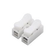 Crimp splice connector for solid conductor | 2 position | 32A | max 4 mm² Crimp splice connector for solid conductor | 2 position | 32A | max 4 mm²