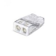Connection terminal for solid wire | 2 poles | 32A | max. 4mm² Connection terminal for solid wire | 2 poles | 32A | max. 4mm²