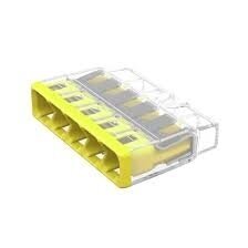 Connection terminal for solid wire | 5 poles | 32A | max. 4mm² 2 Connection terminal for solid wire | 5 poles | 32A | max. 4mm² 2