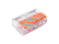 Sujungimo gnybtas monolitiniam laidui 5 vietų | 32A | maks. 4mm²