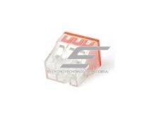 Sujungimo gnybtas monolitiniam laidui 6 vietų | 32A | maks. 4mm² 2 Sujungimo gnybtas monolitiniam laidui 6 vietų | 32A | maks. 4mm² 2