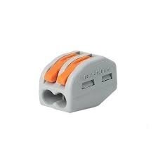 Uniwersalna sprężynowa złączka z dźwignią 2-torowa | 32A | maks. 4mm² Uniwersalna sprężynowa złączka z dźwignią 2-torowa | 32A | maks. 4mm²