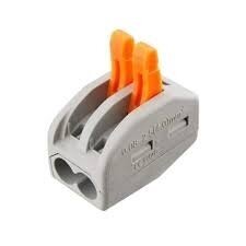 Uniwersalna sprężynowa złączka z dźwignią 2-torowa | 32A | maks. 4mm² 2 Uniwersalna sprężynowa złączka z dźwignią 2-torowa | 32A | maks. 4mm² 2