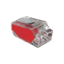 Connection terminal for solid wire | 2 poles | 32A | max. 4mm² Connection terminal for solid wire | 2 poles | 32A | max. 4mm²
