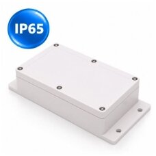 Plastmasas hermētiskas elektroinstalācijas sadales kārbas | bez blīvēm | ar pelēku vāku | ar stiprinājuma ausīm | virsapmetuma | IP65 Plastmasas hermētiskas elektroinstalācijas sadales kārbas | bez blīvēm | ar pelēku vāku | ar stiprinājuma ausīm | virsapmetuma | IP65