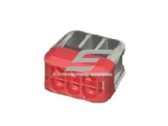 Sujungimo gnybtas monolitiniam laidui 6 vietų | 24A | maks. 4mm² Sujungimo gnybtas monolitiniam laidui 6 vietų | 24A | maks. 4mm²