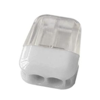 Connection terminal for solid wire | 2 poles | 24A | max. 4mm² Connection terminal for solid wire | 2 poles | 24A | max. 4mm²
