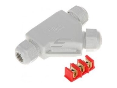 Hermetinė mova dėžutė jungiamoji elektros kontaktams su gelio užpildu | 110x72x25 | 3x1,5-4mm² | IP68/69K | Raytech | FRED-Y Hermetinė mova dėžutė jungiamoji elektros kontaktams su gelio užpildu | 110x72x25 | 3x1,5-4mm² | IP68/69K | Raytech | FRED-Y