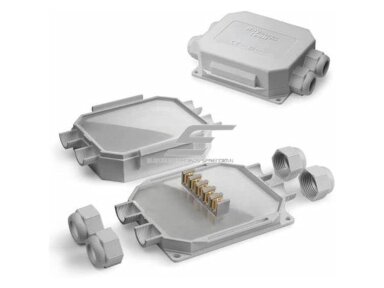 Hermetinė mova dėžutė jungiamoji elektros kontaktams su gelio užpildu | 120x100x45 | 5x6mm² | IP68/69K | Raytech | READYBOX120 Hermetinė mova dėžutė jungiamoji elektros kontaktams su gelio užpildu | 120x100x45 | 5x6mm² | IP68/69K | Raytech | READYBOX120