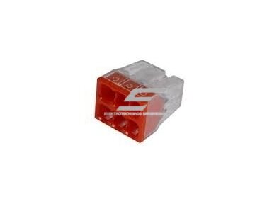 Sujungimo gnybtas monolitiniam laidui 6 vietų | 32A | maks. 4mm² Sujungimo gnybtas monolitiniam laidui 6 vietų | 32A | maks. 4mm²