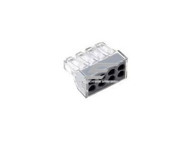 Sujungimo gnybtas monolitiniam laidui 8 vietų | 32A | maks. 4mm² Sujungimo gnybtas monolitiniam laidui 8 vietų | 32A | maks. 4mm²