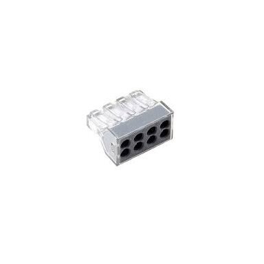Savienojuma spailes monolītam vadam | 8 vietas | 32A | maks. 4mm²