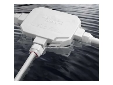 Hermetinė mova dėžutė jungiamoji elektros kontaktams su gelio užpildu | 180x135x45 | 3x6-18mm² | IP68/69K | Raytech | FOXBOX3 2