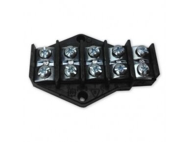 Sujungimo kaladėlė | 380V | 5x10mm² | juoda | 5906868438670