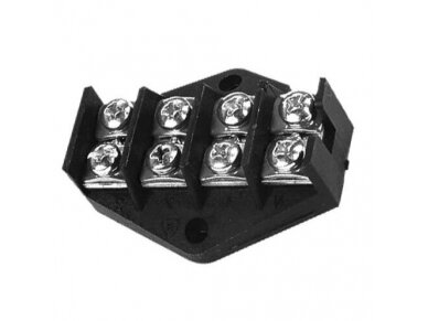 Sujungimo kaladėlė | 380V | 4x16mm² | juoda | 5906868438687