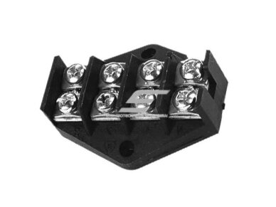 Sujungimo kaladėlė | 380V | 4x10 mm² | juoda | 5906868438663