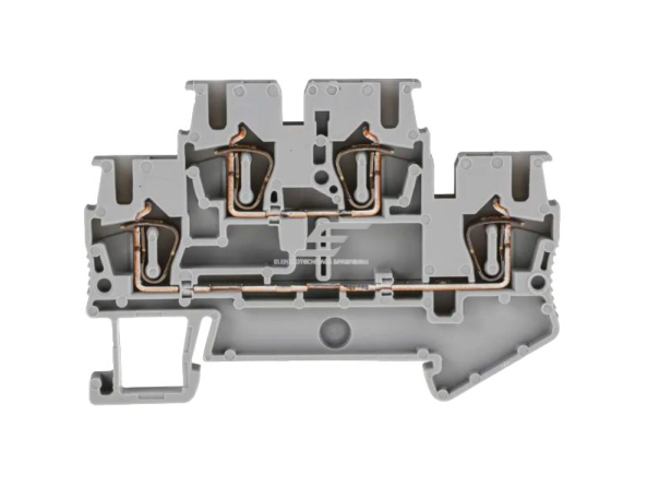 Spyruoklinė rinklė | 22A | 500V | 0,08-4mm² | ant DIN | pilka | PHOENIX CONTACT | STTB 2,5 | 3031270 1 Spyruoklinė rinklė | 22A | 500V | 0,08-4mm² | ant DIN | pilka | PHOENIX CONTACT | STTB 2,5 | 3031270 1