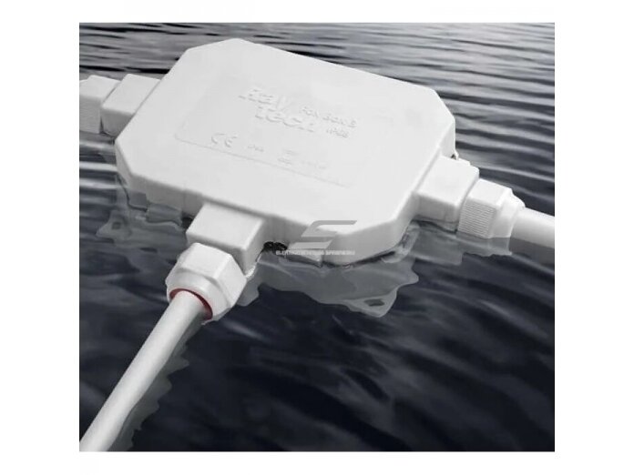 Hermetinė mova dėžutė jungiamoji elektros kontaktams su gelio užpildu | 180x135x45 | 3x6-18mm² | IP68/69K | Raytech | FOXBOX3 2 Hermetinė mova dėžutė jungiamoji elektros kontaktams su gelio užpildu | 180x135x45 | 3x6-18mm² | IP68/69K | Raytech | FOXBOX3 2