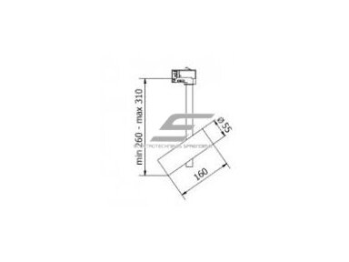 Šviestuvas ant bėgelio | nukreipiamo spindulio | GU10 | 20W | 230V | Ø55x160mm | IP20 | juodas | GROSSO | GTV Lighting | XLD-GRSGU10OC-NB | 5902801356520 Šviestuvas ant bėgelio | nukreipiamo spindulio | GU10 | 20W | 230V | Ø55x160mm | IP20 | juodas | GROSSO | GTV Lighting | XLD-GRSGU10OC-NB | 5902801356520