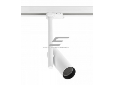 Šviestuvas ant bėgelio | nukreipiamo spindulio | GU10 | 20W | 230V | Ø55x160mm | IP20 | baltas | GROSSO | GTV Lighting | XLD-GRSGU10OB-NB | 5902801356469 Šviestuvas ant bėgelio | nukreipiamo spindulio | GU10 | 20W | 230V | Ø55x160mm | IP20 | baltas | GROSSO | GTV Lighting | XLD-GRSGU10OB-NB | 5902801356469