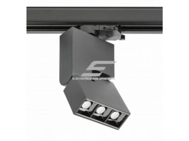LED šviestuvas ant bėgelio | nukreipiamo spindulio | 8W | 230V | 4000K | 720lm | 174x84x34mm | IP20 | juodas | SIERRA | GTV Lighting | XLD-SRA08WC-NB | 5902801357558 LED šviestuvas ant bėgelio | nukreipiamo spindulio | 8W | 230V | 4000K | 720lm | 174x84x34mm | IP20 | juodas | SIERRA | GTV Lighting | XLD-SRA08WC-NB | 5902801357558
