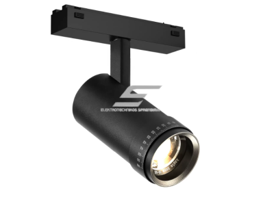 Kryptinis LED šviestuvas ant bėgelio | magnetinis | 20W | 3000K | 739lm | CRI90 | juodas | reguliuojamas 10–60° | Ultra Slim | dimeriuojamas Kryptinis LED šviestuvas ant bėgelio | magnetinis | 20W | 3000K | 739lm | CRI90 | juodas | reguliuojamas 10–60° | Ultra Slim | dimeriuojamas