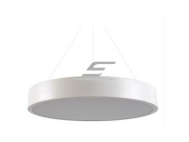 Pakabinamas LED šviestuvas | 60W | 230V | 3000K | 90lm/W | Ø600x90mm | biuro administracinis | IP20 | baltas | CIRCLE Pakabinamas LED šviestuvas | 60W | 230V | 3000K | 90lm/W | Ø600x90mm | biuro administracinis | IP20 | baltas | CIRCLE