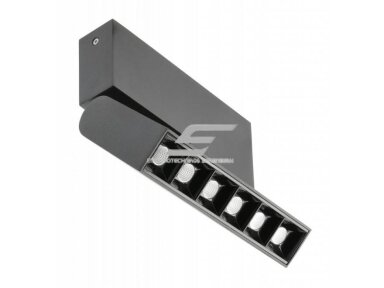 LED šviestuvas | nukreipiamo spindulio | 18W | 230V | 4000K | 1620lm | 158x163x34mm | virštinkinis | IP20 | juodas | SIERRA | GTV Lighting | LD-SRA18WC-NB | 5902801357497 LED šviestuvas | nukreipiamo spindulio | 18W | 230V | 4000K | 1620lm | 158x163x34mm | virštinkinis | IP20 | juodas | SIERRA | GTV Lighting | LD-SRA18WC-NB | 5902801357497