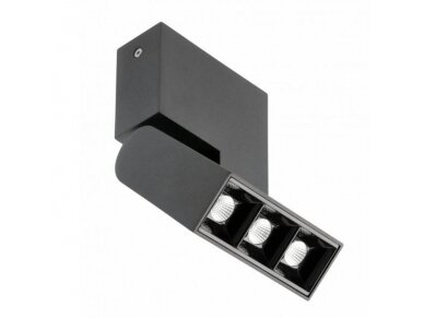 LED šviestuvas | nukreipiamo spindulio | 8W | 230V | 4000K | 720lm | 155x84x34mm | virštinkinis | IP20 | juodas | SIERRA | GTV Lighting | LD-SRA08WC-NB | 5902801357459 LED šviestuvas | nukreipiamo spindulio | 8W | 230V | 4000K | 720lm | 155x84x34mm | virštinkinis | IP20 | juodas | SIERRA | GTV Lighting | LD-SRA08WC-NB | 5902801357459