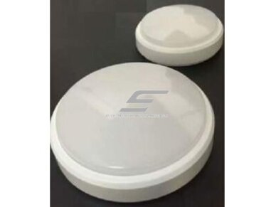 Hermetinis LED šviestuvas | 15W | 230V | 4000-4500K | 80-90lm/W | Ø162x65mm | apvalus | virštinkinis | IP65 | baltas | PROOF | 4779041469218 Hermetinis LED šviestuvas | 15W | 230V | 4000-4500K | 80-90lm/W | Ø162x65mm | apvalus | virštinkinis | IP65 | baltas | PROOF | 4779041469218