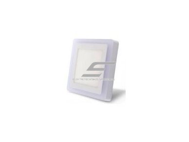 LED šviestuvas | 18W 4000-4500K+6W 2500-3000K | 230V | 55-70lm/W | 245x245x28mm | virštinkinis | IP20 | Rektus-Plus LED šviestuvas | 18W 4000-4500K+6W 2500-3000K | 230V | 55-70lm/W | 245x245x28mm | virštinkinis | IP20 | Rektus-Plus
