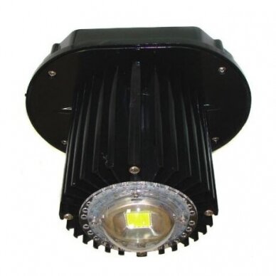 Zawieszany | przemysłowa oprawa LED do wysokich pomieszczeń | 80W | 230V | 6000–6500K | 7200lm | IP65 | 270/190x284mm | High Bay | Bridgelux | czarny | 5902216735682